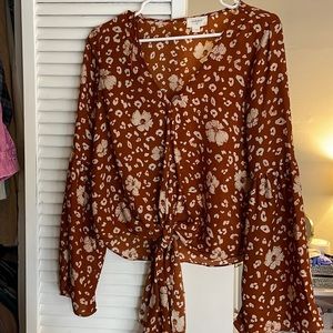 Everly floral top